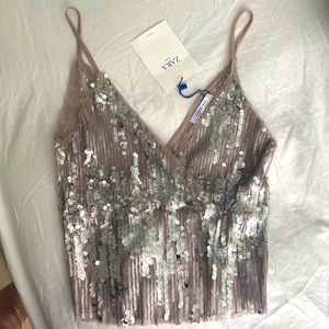 Sparkly Zara Top